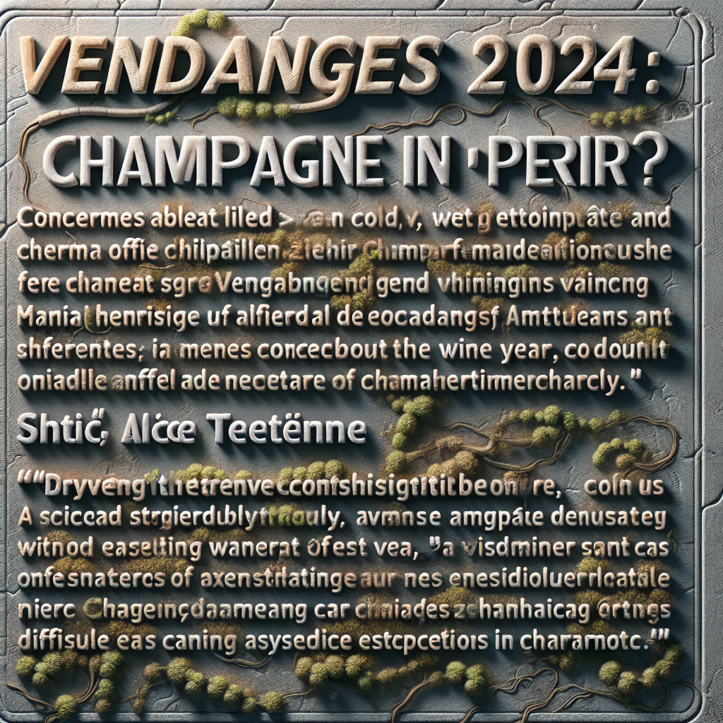 Viniou : Vendanges 2024 : Champagne en péril ?.